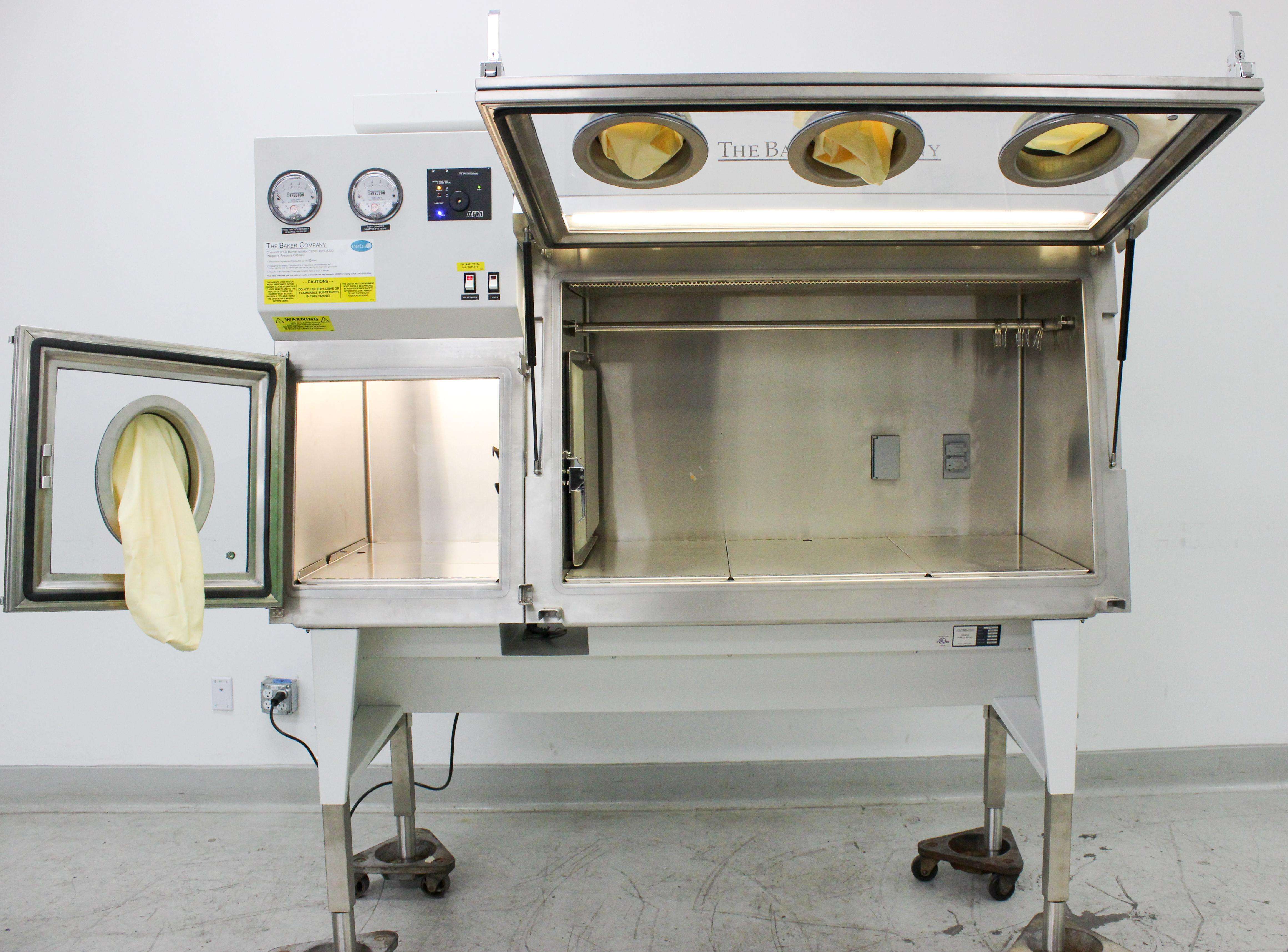 The Baker ChemoSHIELD CS600 Barrier Isolator Negative Pressure Cabinet