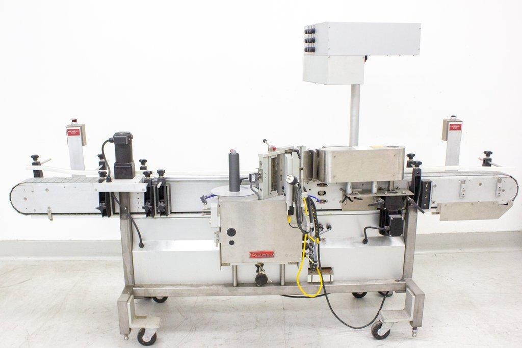 Accraply 35PW Labeling System for Panel & Wraparound Containers 1999 Model