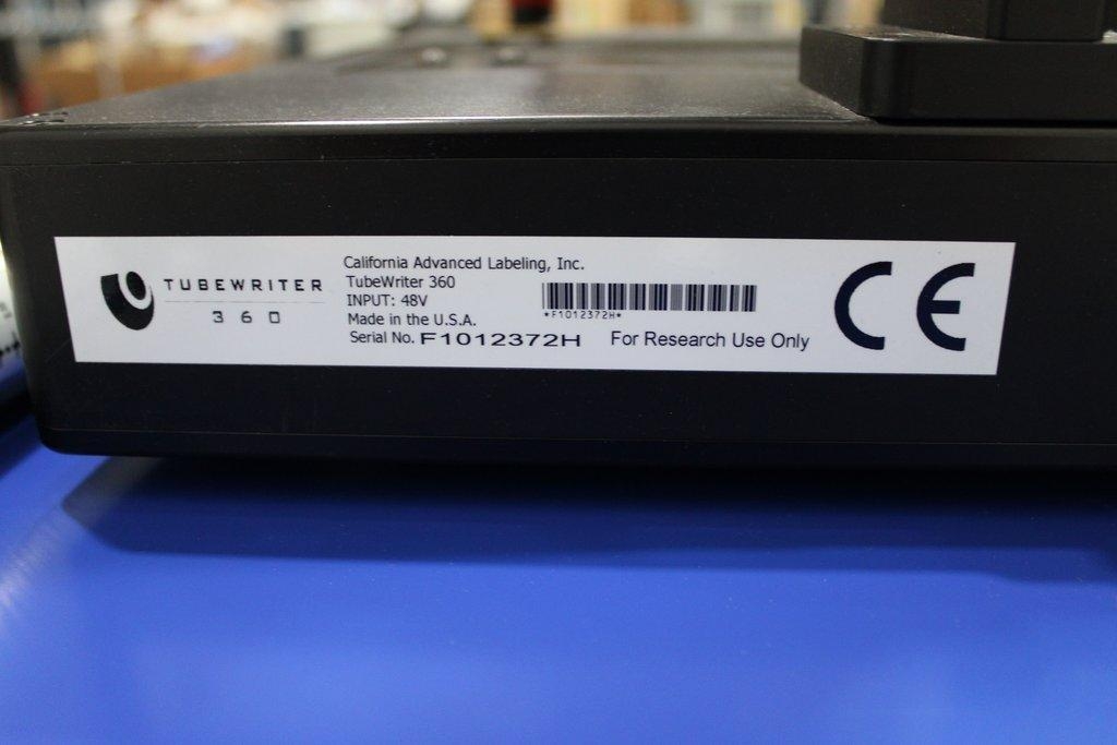 Videojet TubeWriter 360 Model 1520 Label Printer Good Condition 120V/220V