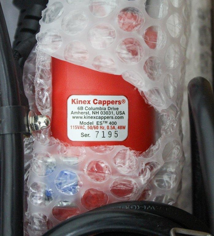 Kinex Cappers ES-400 Capping Machine Vial Capper - New, Efficient Cap-Securing