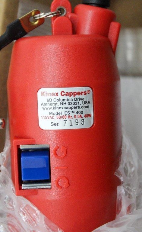 Kinex ES-400 Vial Capper Pharmaceutical Capping Production Equipment USA