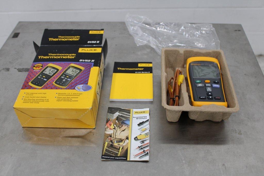 ABI 51/52 II Thermocouple Thermometer Temperature Measurement 1600F Max