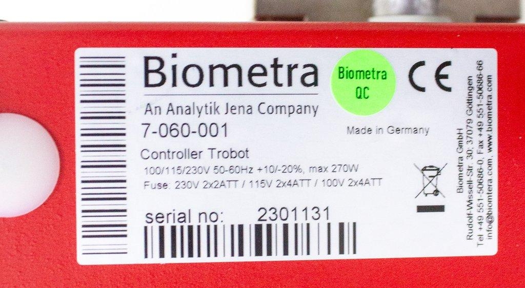 Biometra Thermoblock 96 TRobot Controller PCR 96-Well -3 to 99C Automation Use