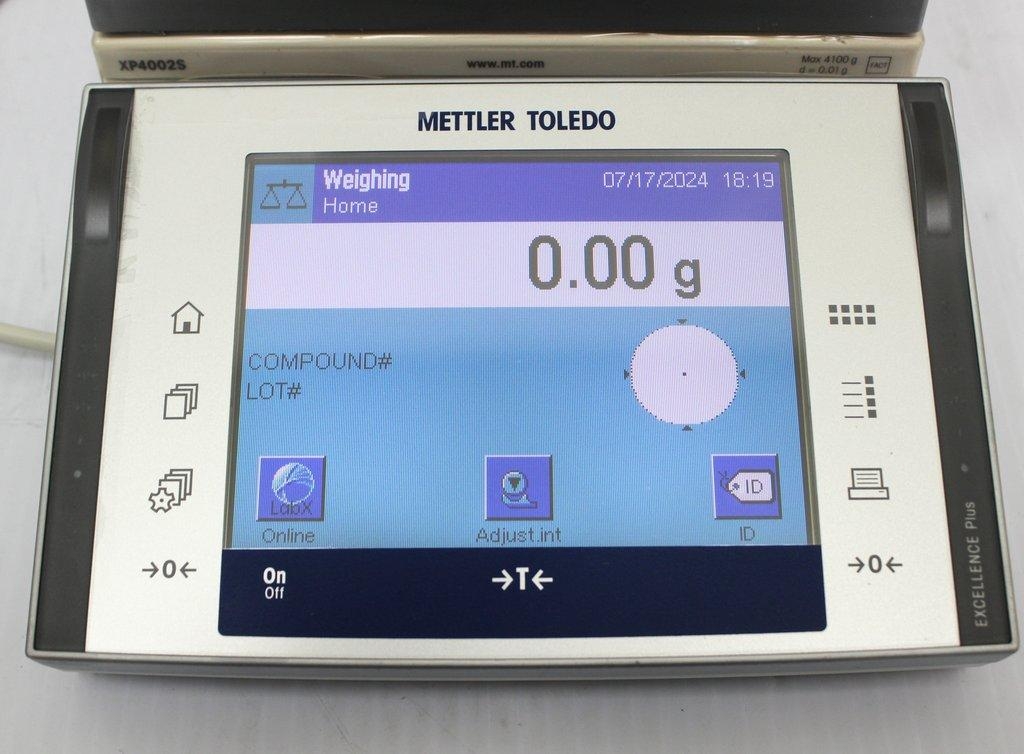 Mettler-Toledo XP4002S Precision Balance with 0.01g Accuracy and 120V Operation
