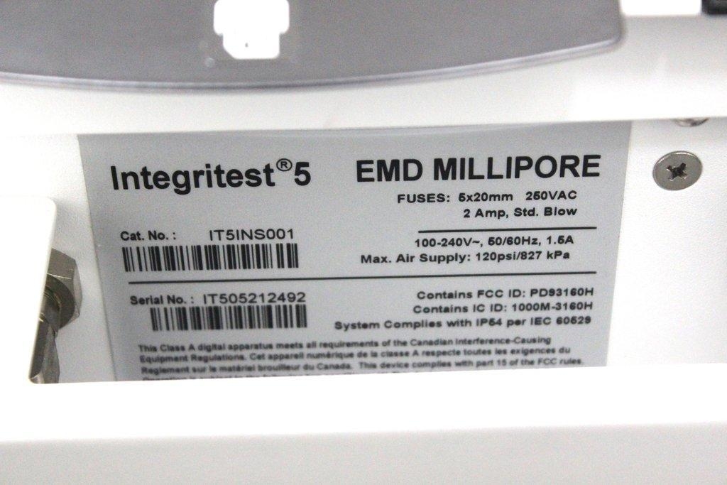 Millipore Integritest 5 Integrity Tester Biopharmaceutical Computer Included