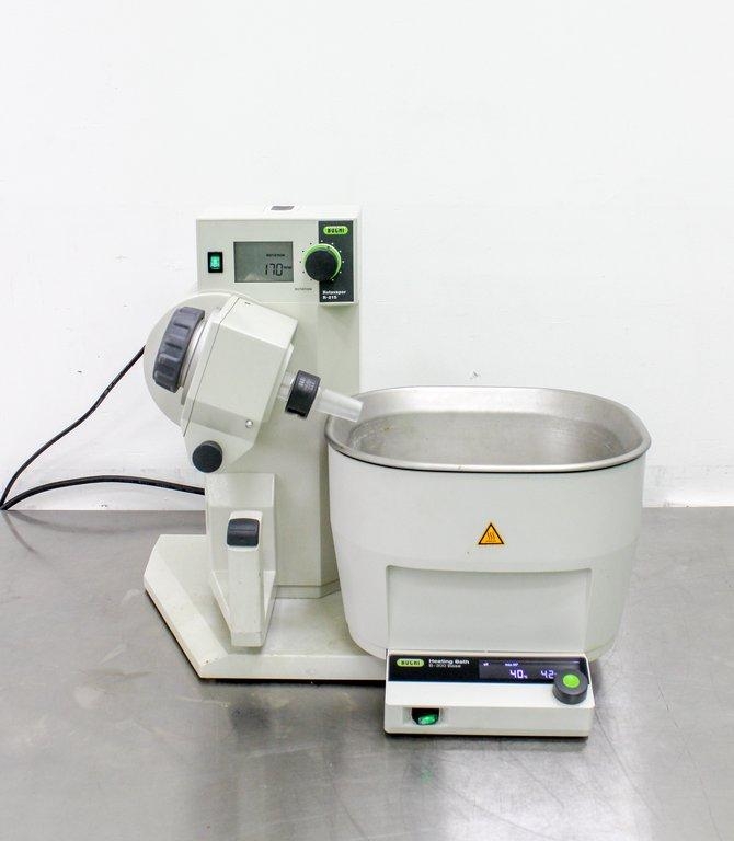 BUCHI Rotavapor R-215 Laboratory Evaporator with B-305 Bath, Fair Condition