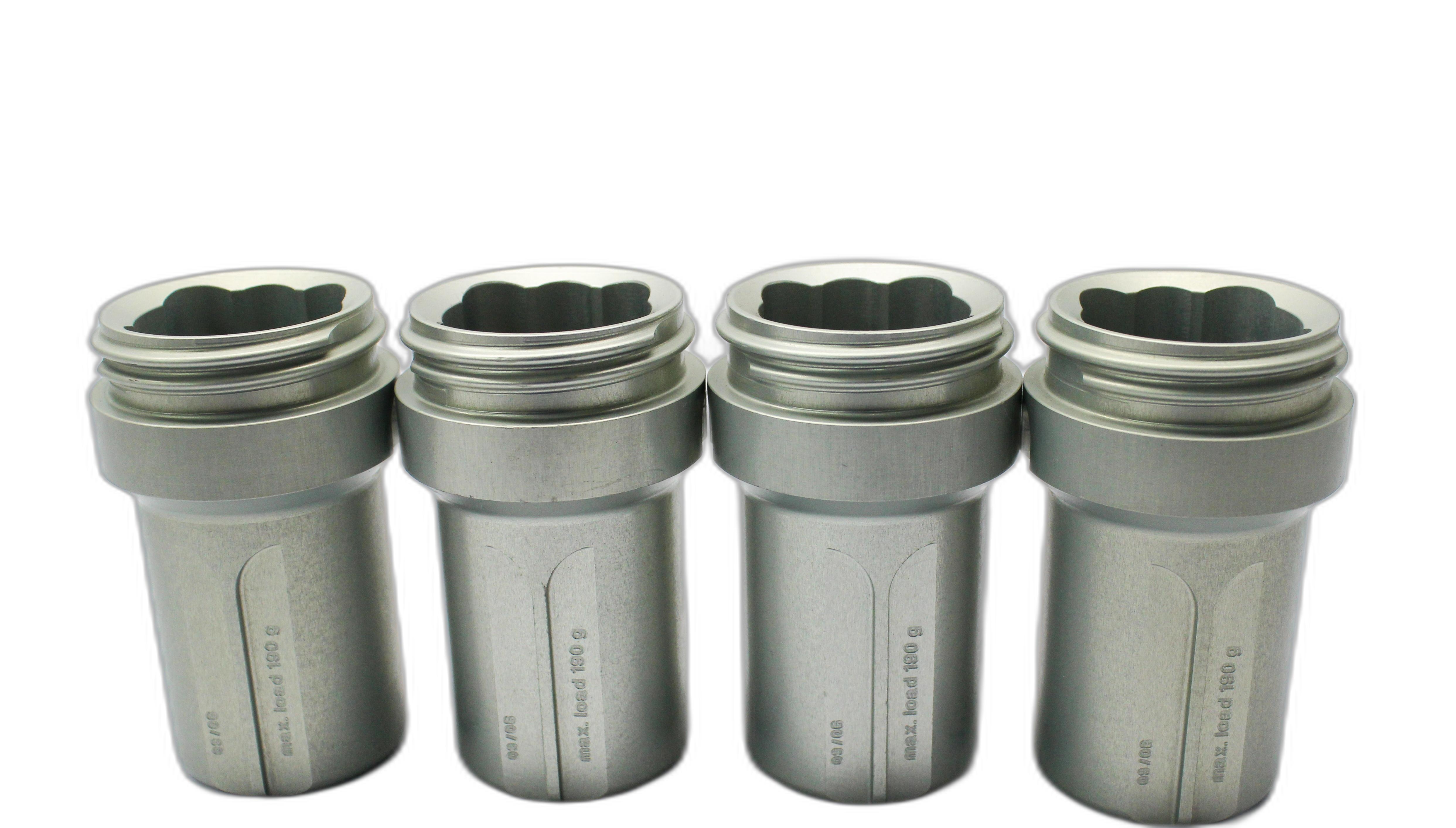 Eppendorf A-4-38 Centrifugation Accessory Round Buckets 85/100mL Set