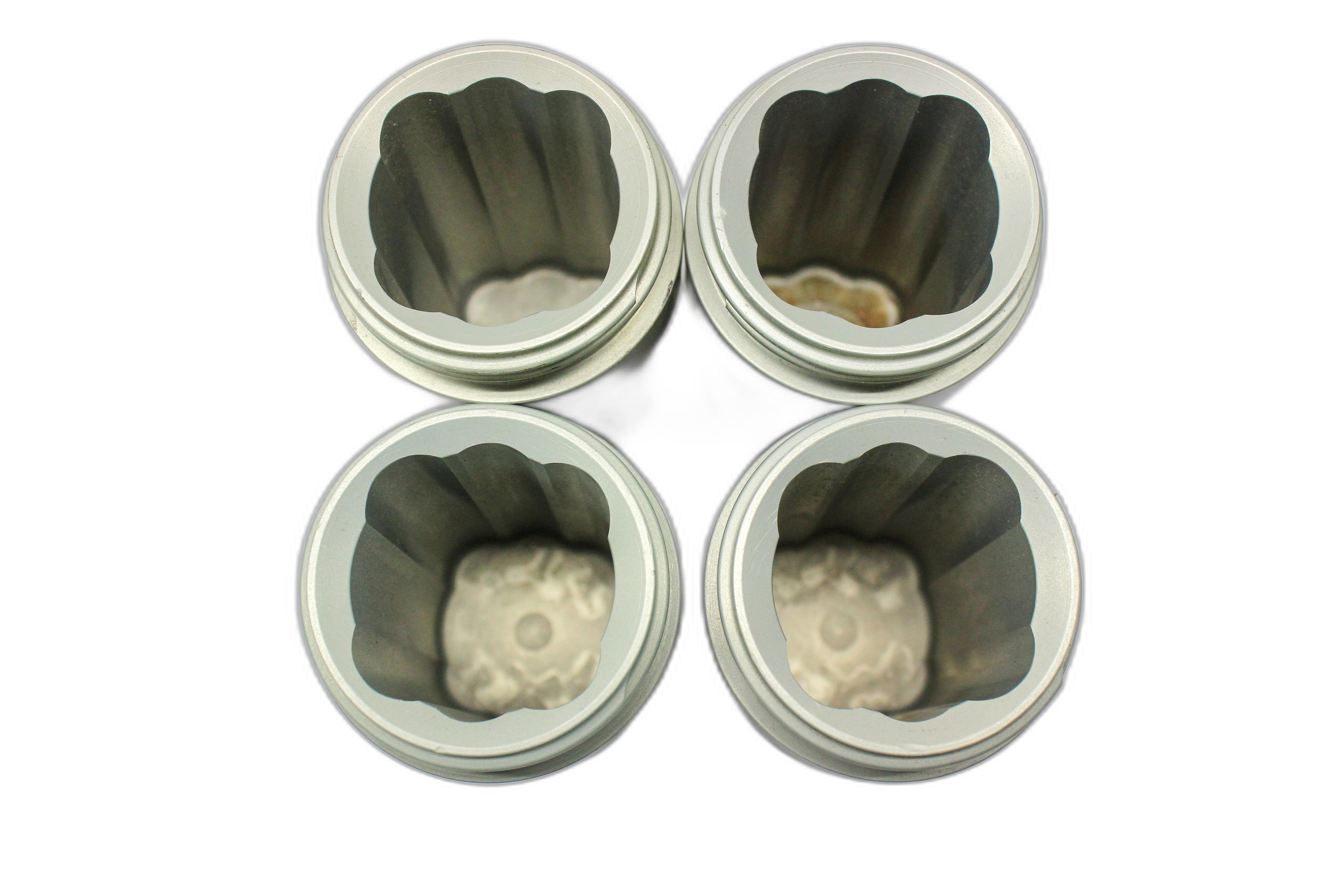 Eppendorf Round Buckets Set for Rotor A-4-38 85/100mL VG Condition