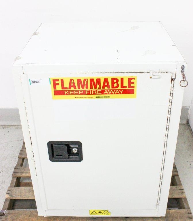Justrite EX Acid Corrosive Safety Cabinet 15 Gal Right Hinge Self-Close