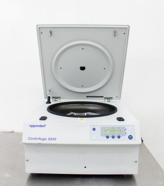 Eppendorf 5810 Centrifuge A-4-62 Rotor 6000RPM Floor Model VG Condition