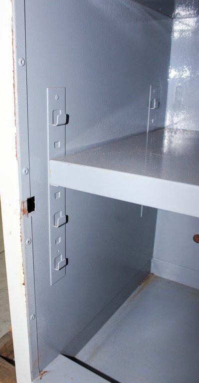 Justrite EX Acid Corrosive Safety Cabinet 15 Gal Right Hinge Self-Close