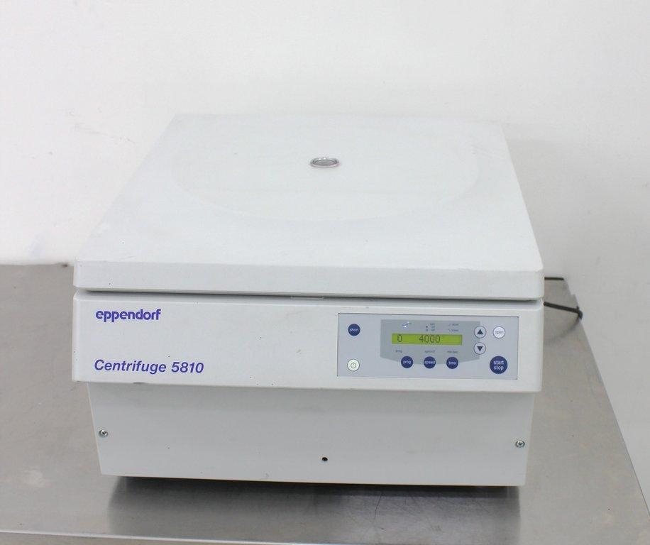 Eppendorf 5810 Centrifuge A-4-62 Rotor 6000RPM Floor Model VG Condition
