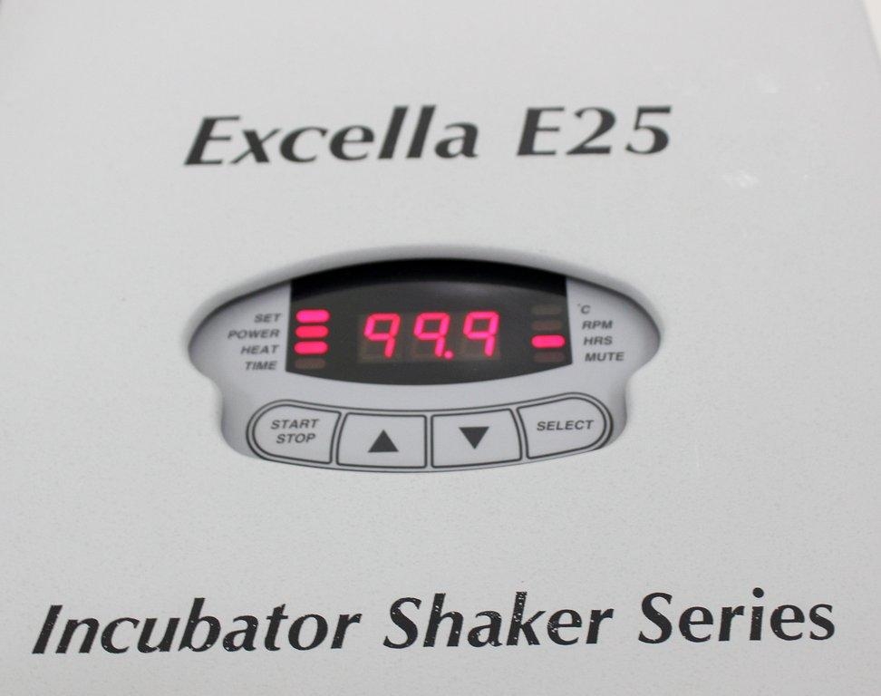 New Brunswick Excella E25 Incubator Shaker Efficient Temp Control 37C