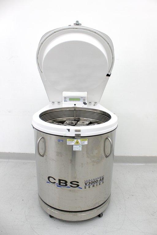 CBS Isothermal V3000-AB Cryogenic Nitrogen Freezer 720lb Capacity 2018