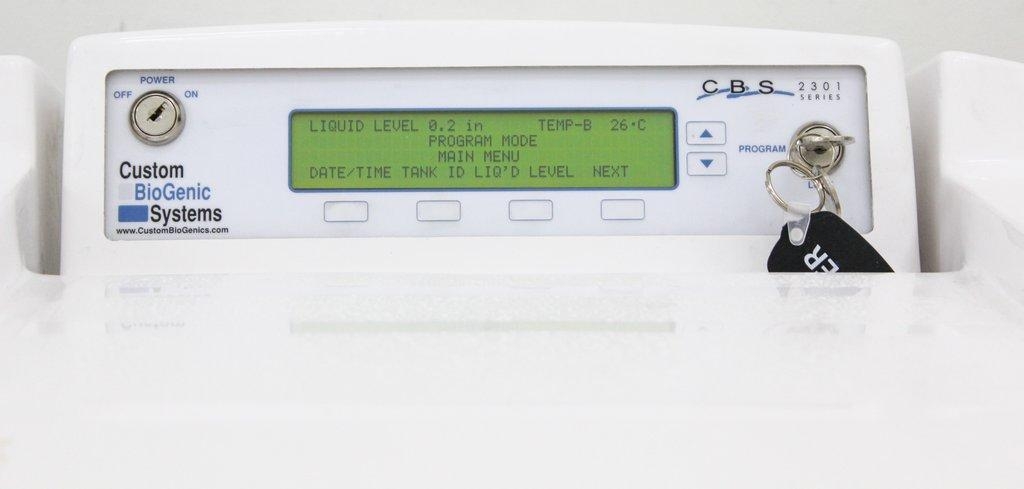 CBS Isothermal V3000-AB Cryogenic Nitrogen Freezer 720lb Capacity 2018