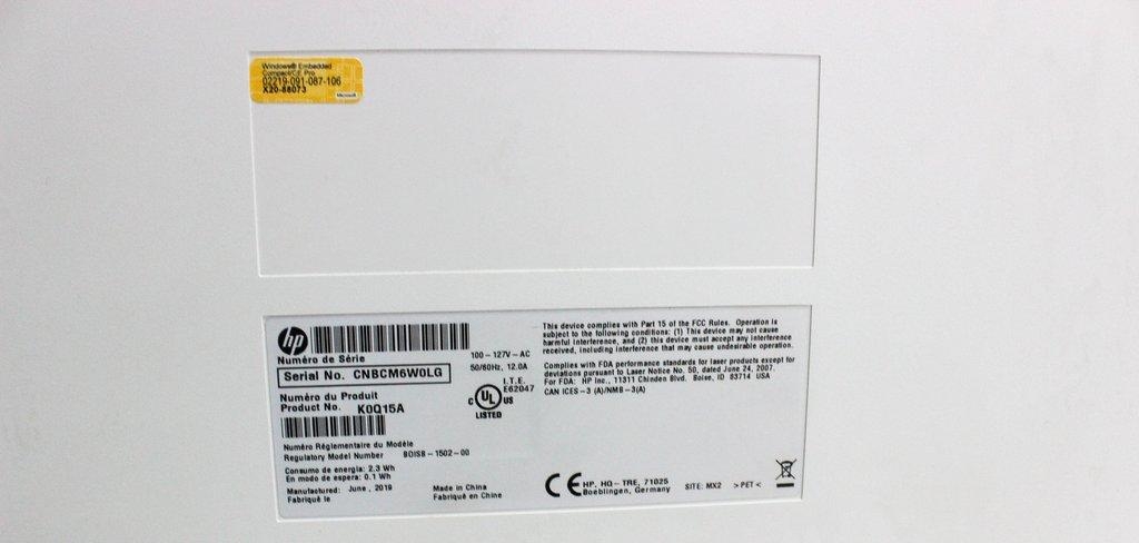 HP Laserjet Enterprise M607 Printer 55 ppm Black 1200 dpi Network USB Ports