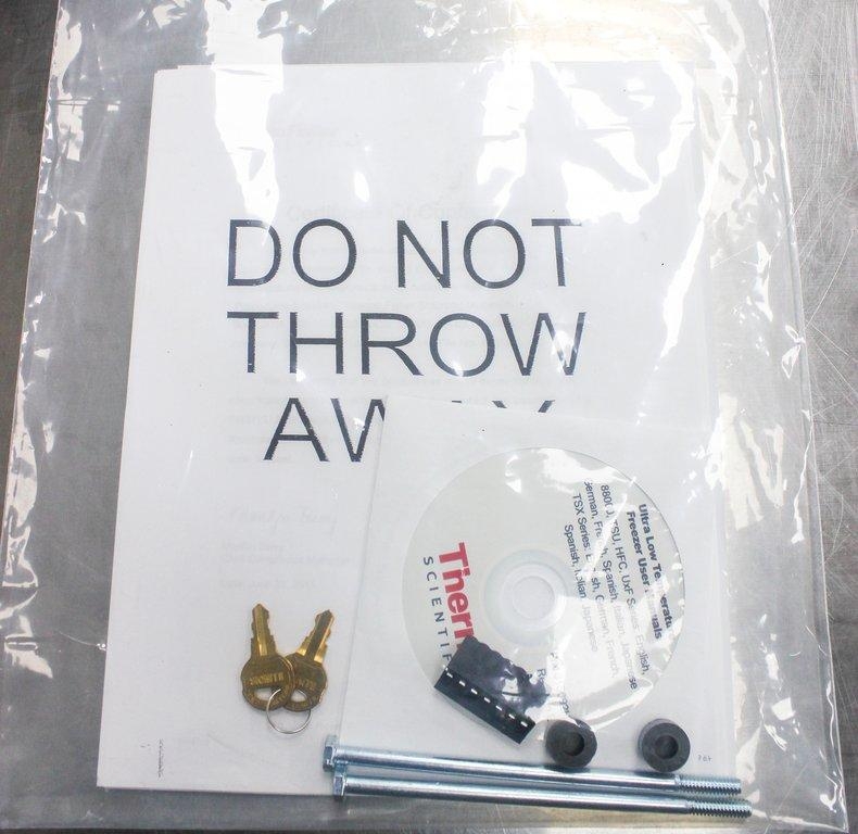 Thermo Scientific 88300V Upright ULT Freezer -80C Secure Storage