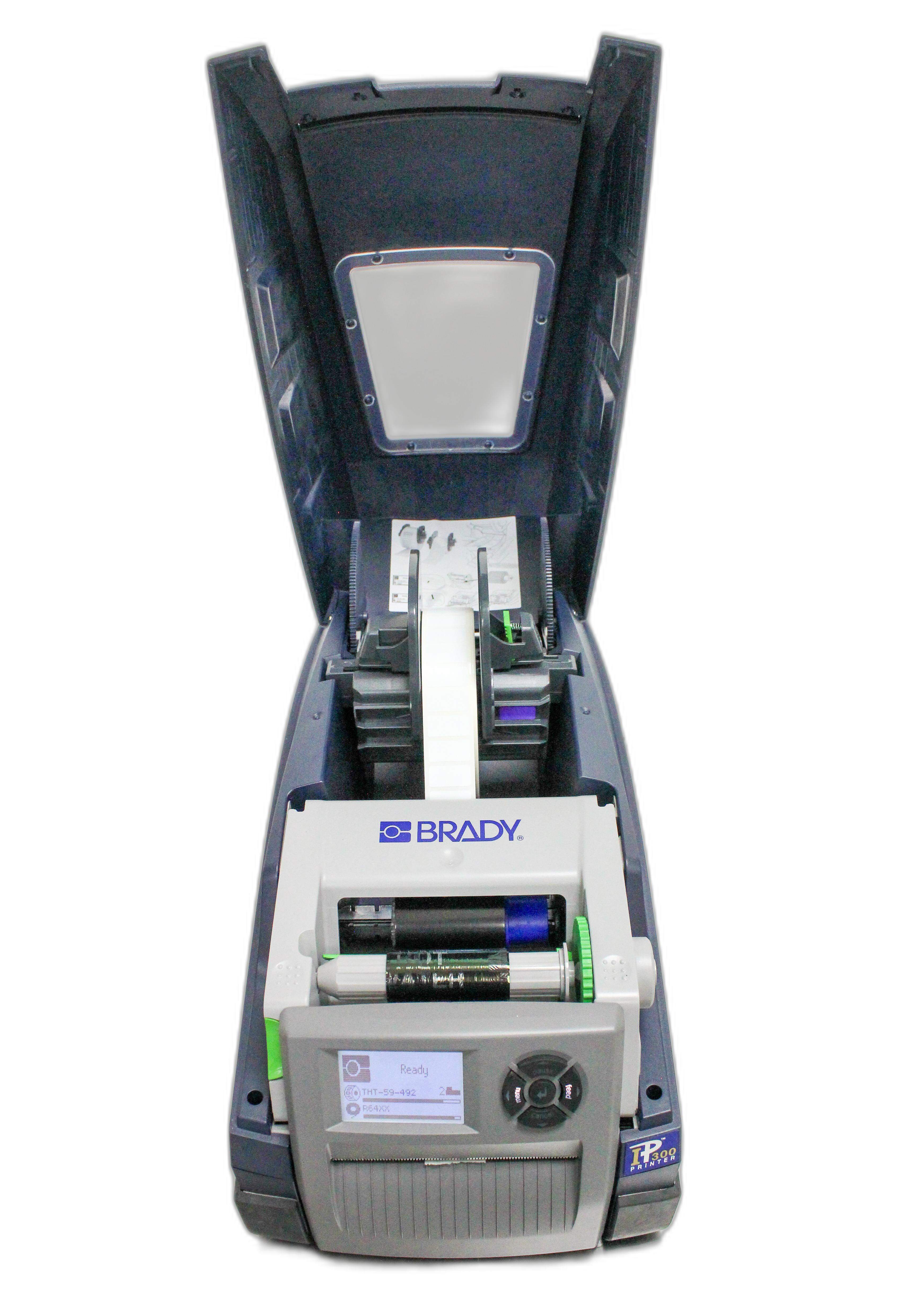 Brady BP-IP300 Desktop Label Printer 300dpi 8in/sec Ethernet Parallel USB