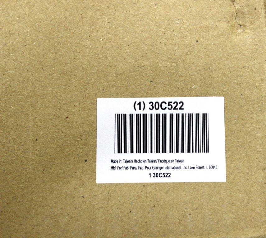 Grainger Model 30C522 Voltage Converter 110-240V 50/60Hz Step Up/Down