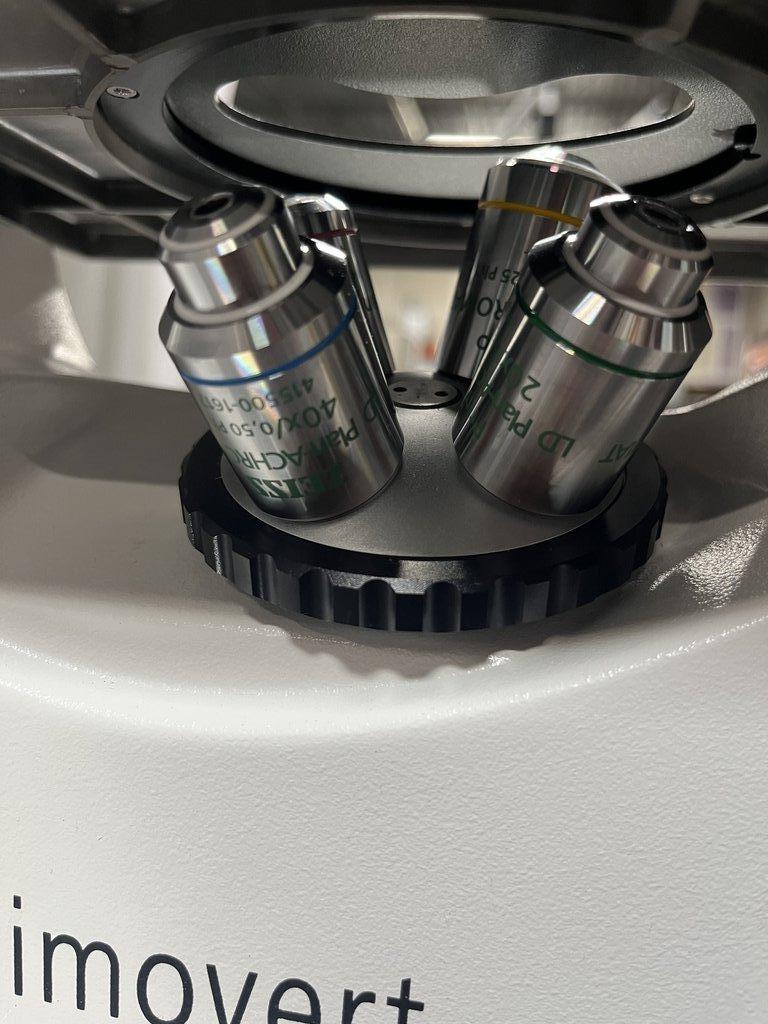 Zeiss Primovert Microscope Advanced Lab Equipment Near New Condition