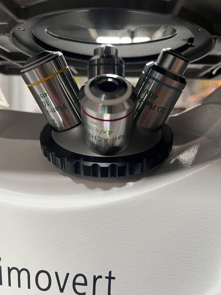 Zeiss Primovert Microscope Advanced Lab Equipment Near New Condition