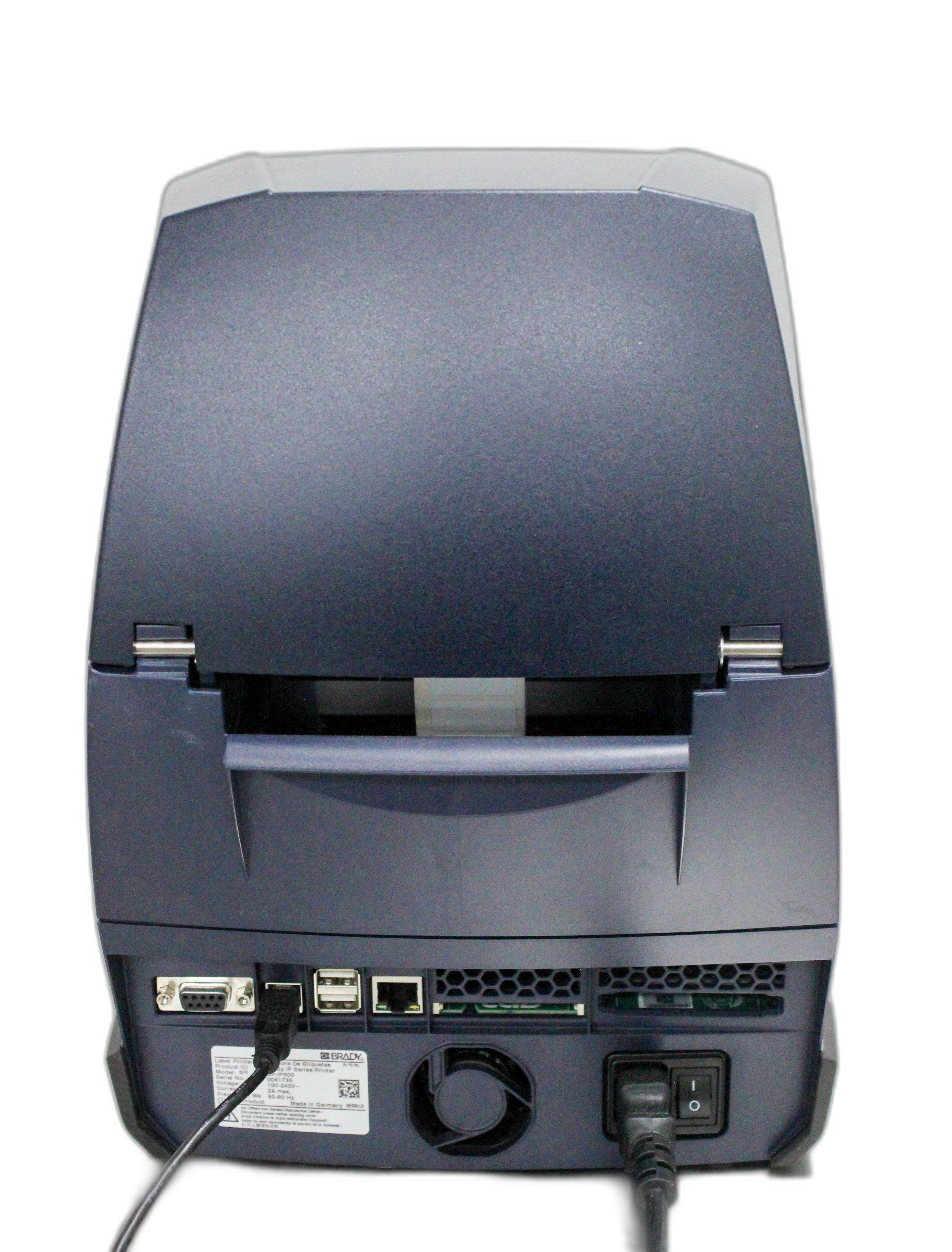 Brady BP-IP300 Desktop Label Printer 300dpi 8in/sec Ethernet Parallel USB