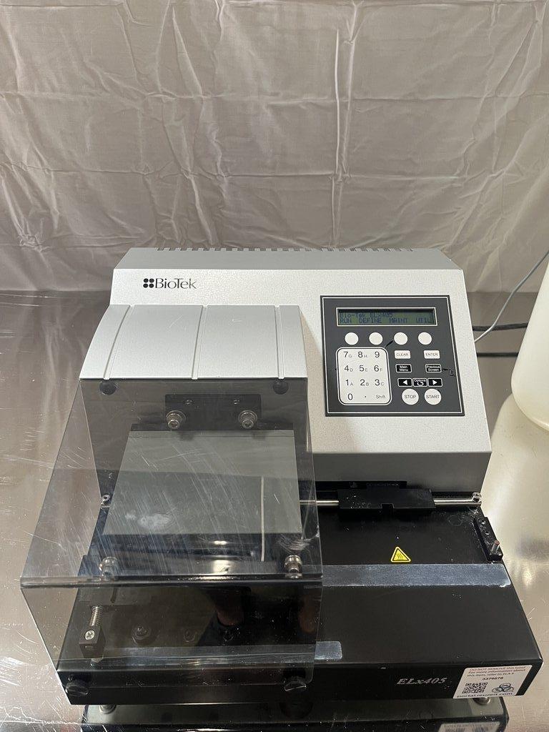 GE ELx405 Plate Washer Liquid Handling Efficient Processing Included