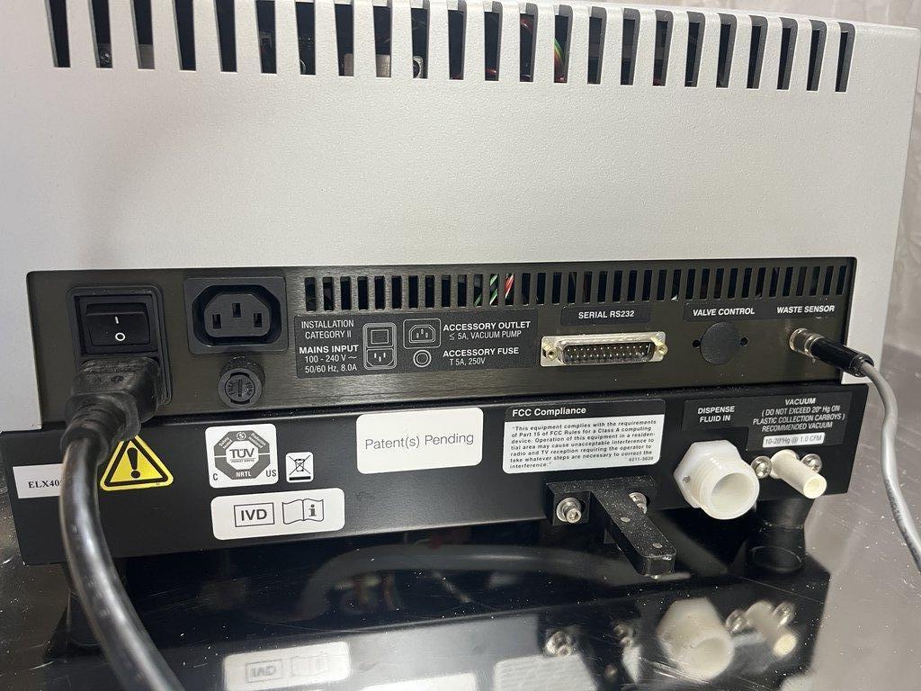 GE ELx405 Plate Washer Liquid Handling Efficient Processing Included