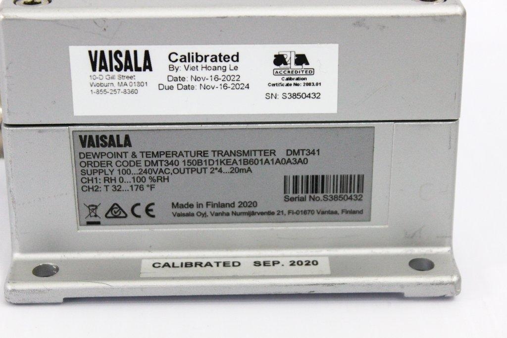 Vaisala DMT340 Dew Point Temperature Transmitter -60C HVAC, Industrial