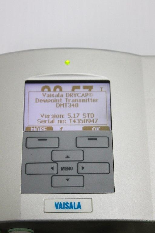Vaisala DMT340 Dew Point Temperature Transmitter Remote Display Used