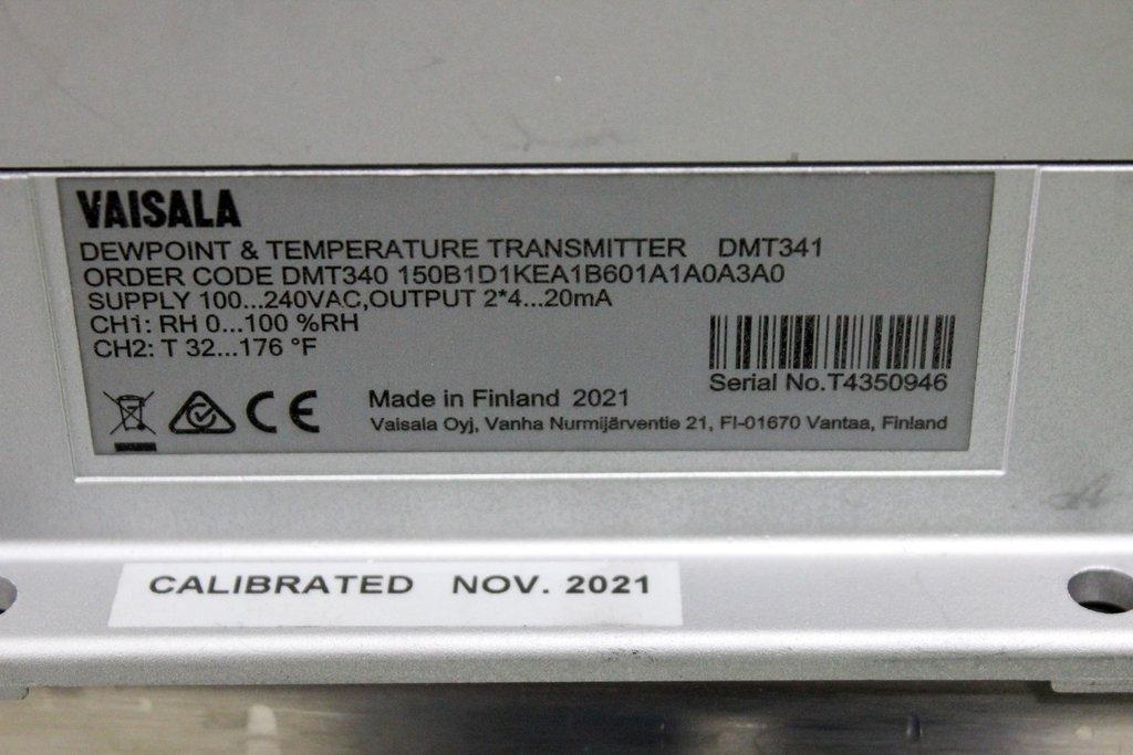 Vaisala DMT 340 Dewpoint & Temperature Transmitter - Accurate & Reliable