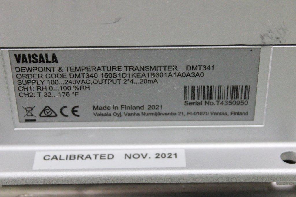 Vaisala DMT 340 Dew Point & Temperature Transmitter Industrial Use