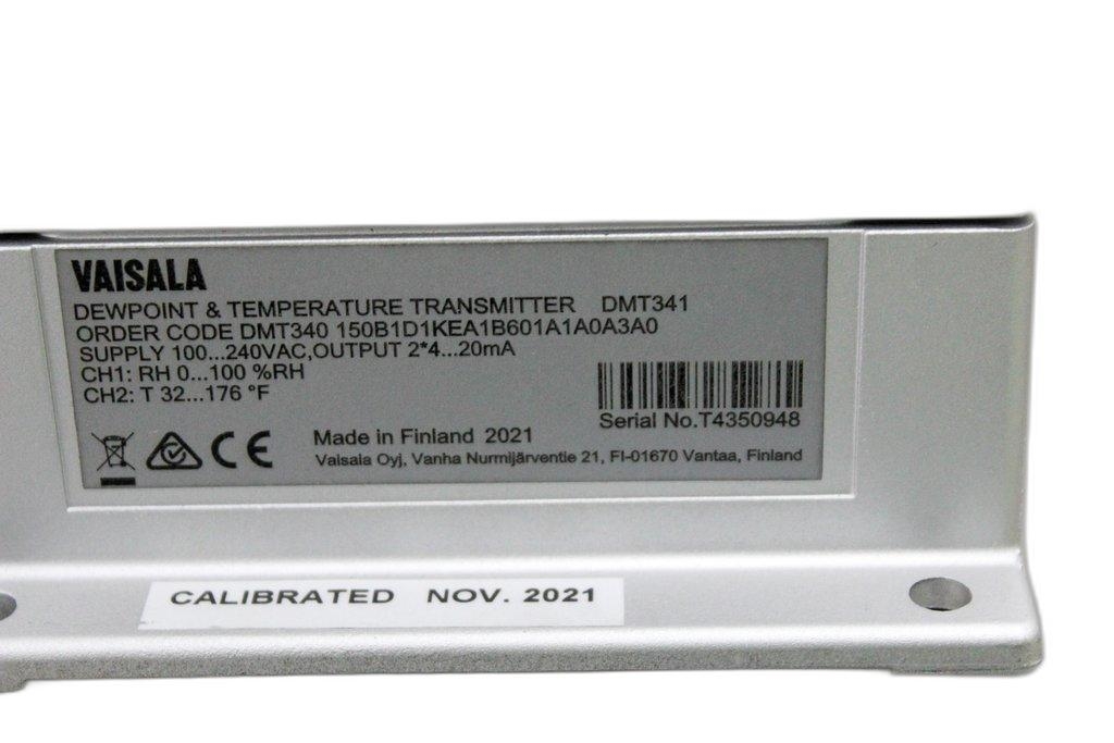 Vaisala DMT 340 Dew Point Temperature Transmitter - Remote Probe, -60°C