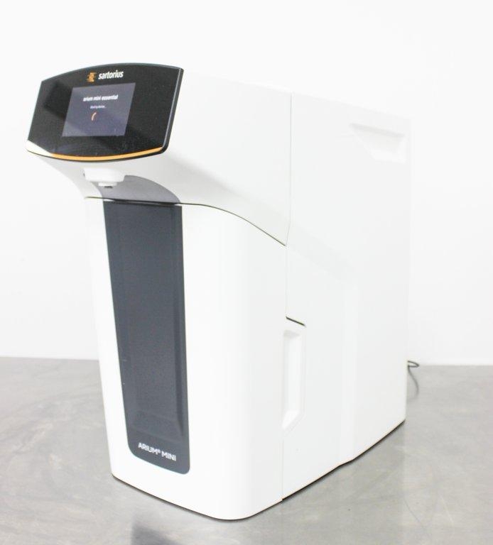 Sartorius Arium Mini Essential Lab Water System Ultrapure Type I Low TOC