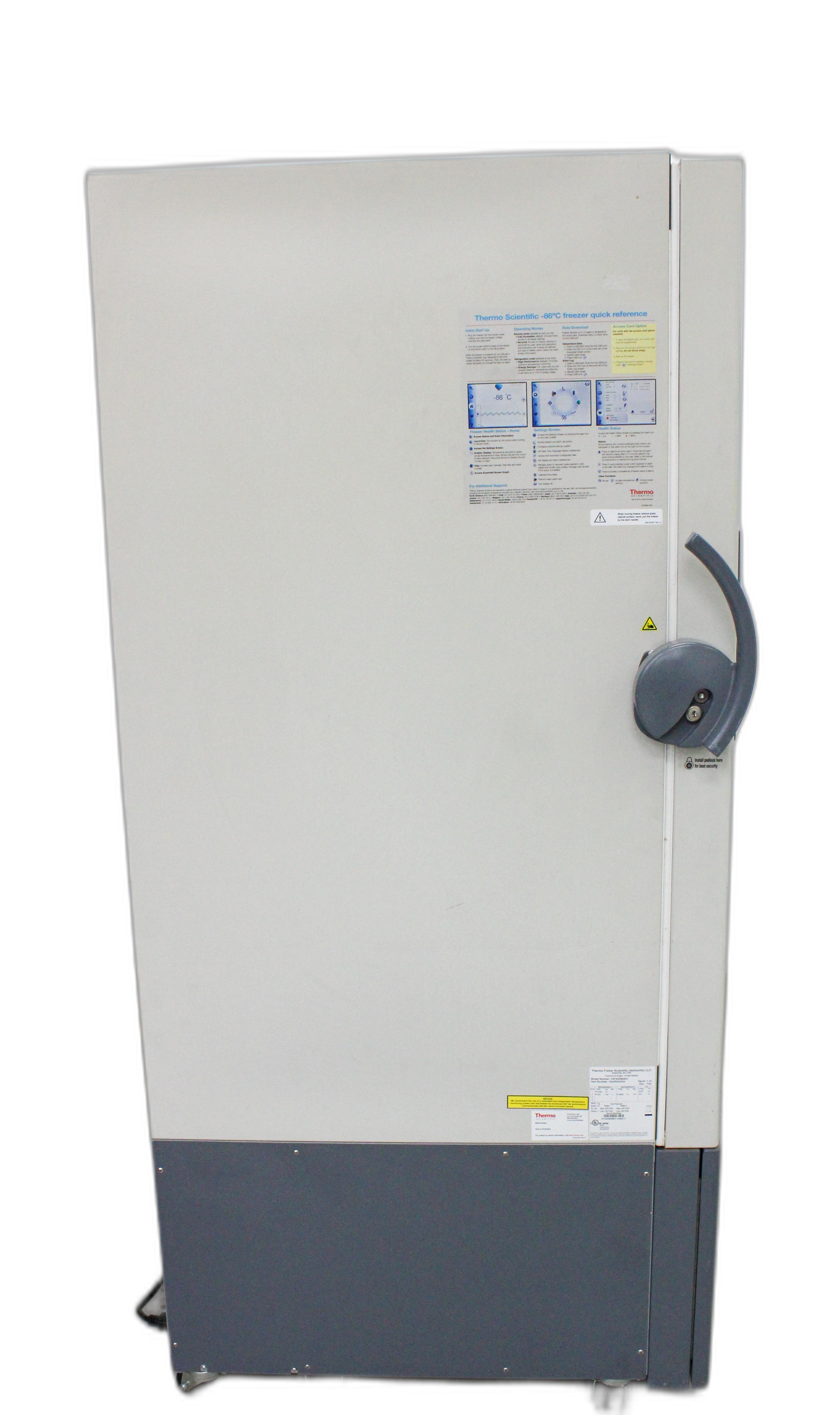 Thermo Scientific UXF60086A Ultra Low Freezer -86C Lab Storage System
