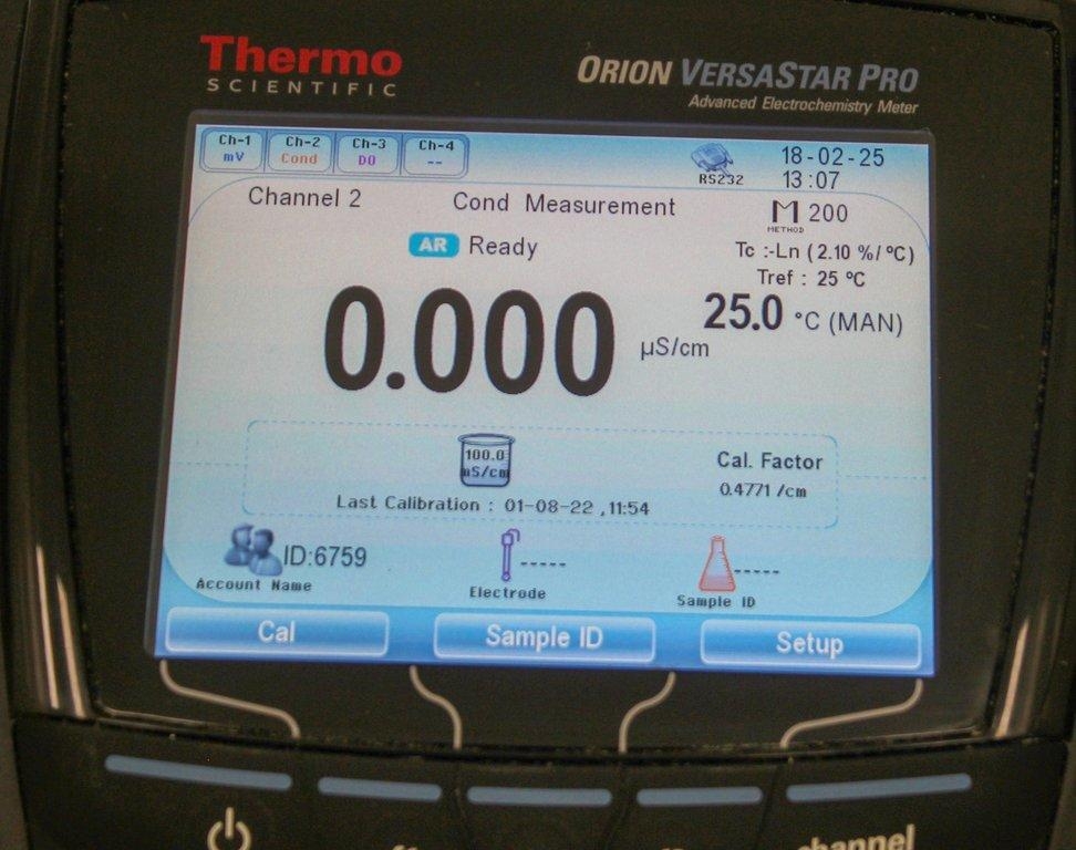 Thermo Orion VersaStar Pro Meter pH Conductivity 120V 50/60Hz VG