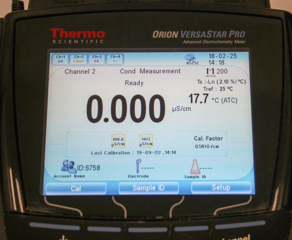 Thermo Orion VersaStar Pro Meter Conductivity pH Meter Reliable Operation