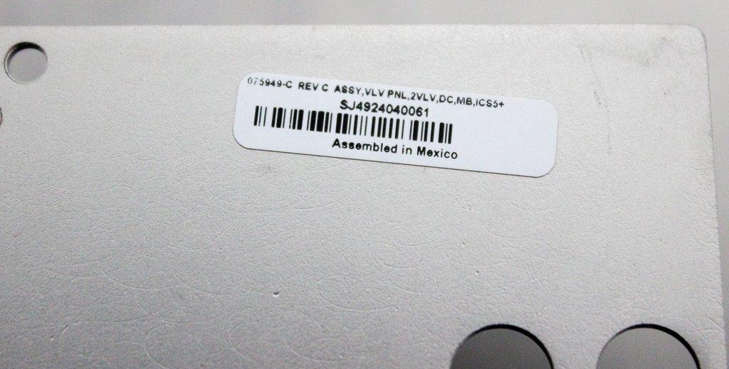 Thermo Injection Valve Panel for DC Compartment Dual-Valve Ion Chromatography