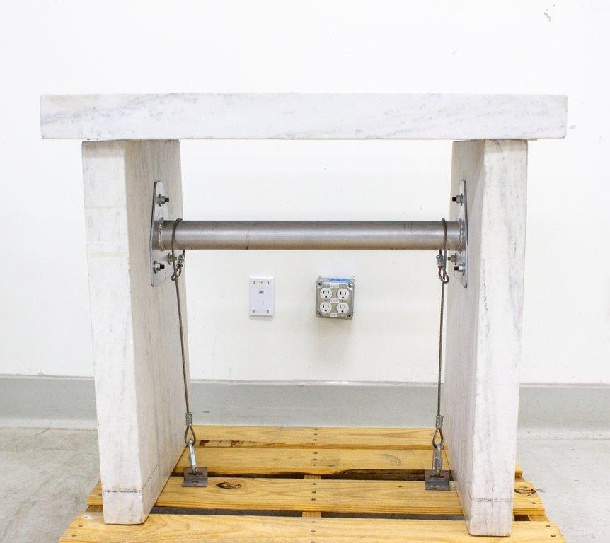 N/A Model 24"x35" Marble Anti Vibration Balance Table for Lab Instruments