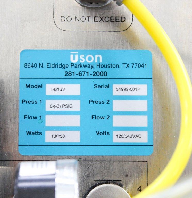 Uson I-B1SV Sprnt iQ Leak and Flow Tester, VG Condition, 120/220V