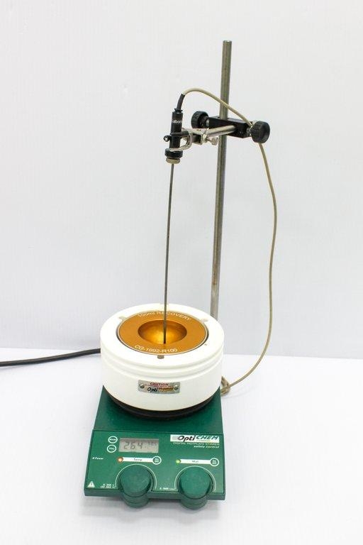 Chemglass OptiChem Digital Hotplate Stirrer 100ML Corrosion Marks