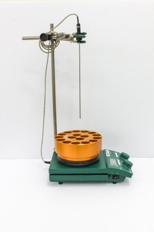 Chemglass OptiChem Hotplate Stirrer with 40ml Reaction Block Full Operative