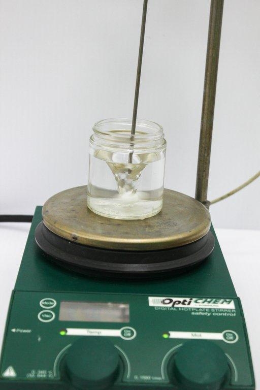 Chemglass OptiChem Hotplate Stirrer with 40ml Reaction Block Full Operative