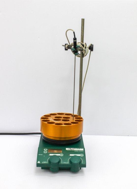 Chemglass OptiChem Hotplate Stirrer with 40ml Reaction Block Full Operative