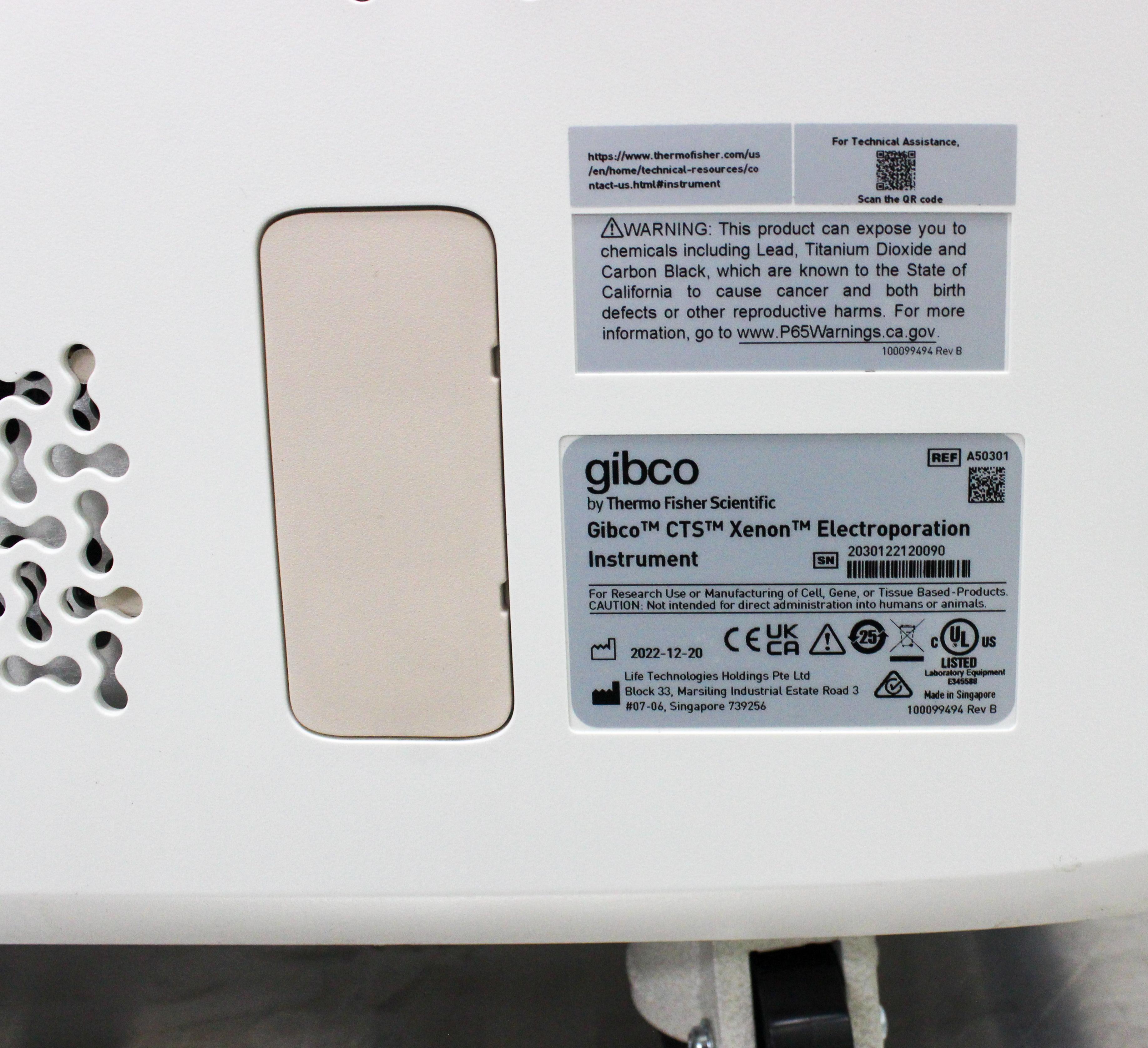 Thermo Gibco CTS Xenon Electroporation Instrument for Cell Therapy A50301