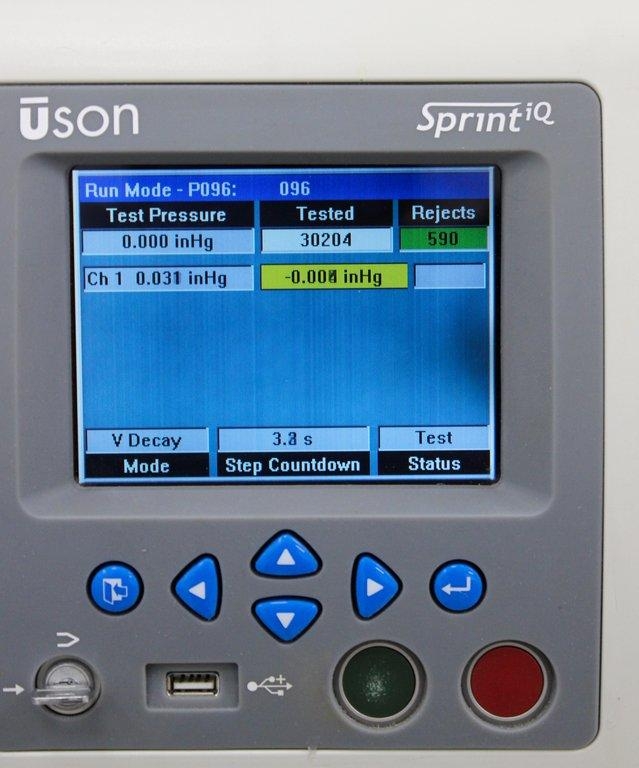 Uson I-B1SV Sprnt iQ Leak and Flow Tester, VG Condition, 120/220V