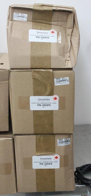 Thermo CI01870 Dual Random Hotel Lab Equipment 8 Position Fixture Set of 3