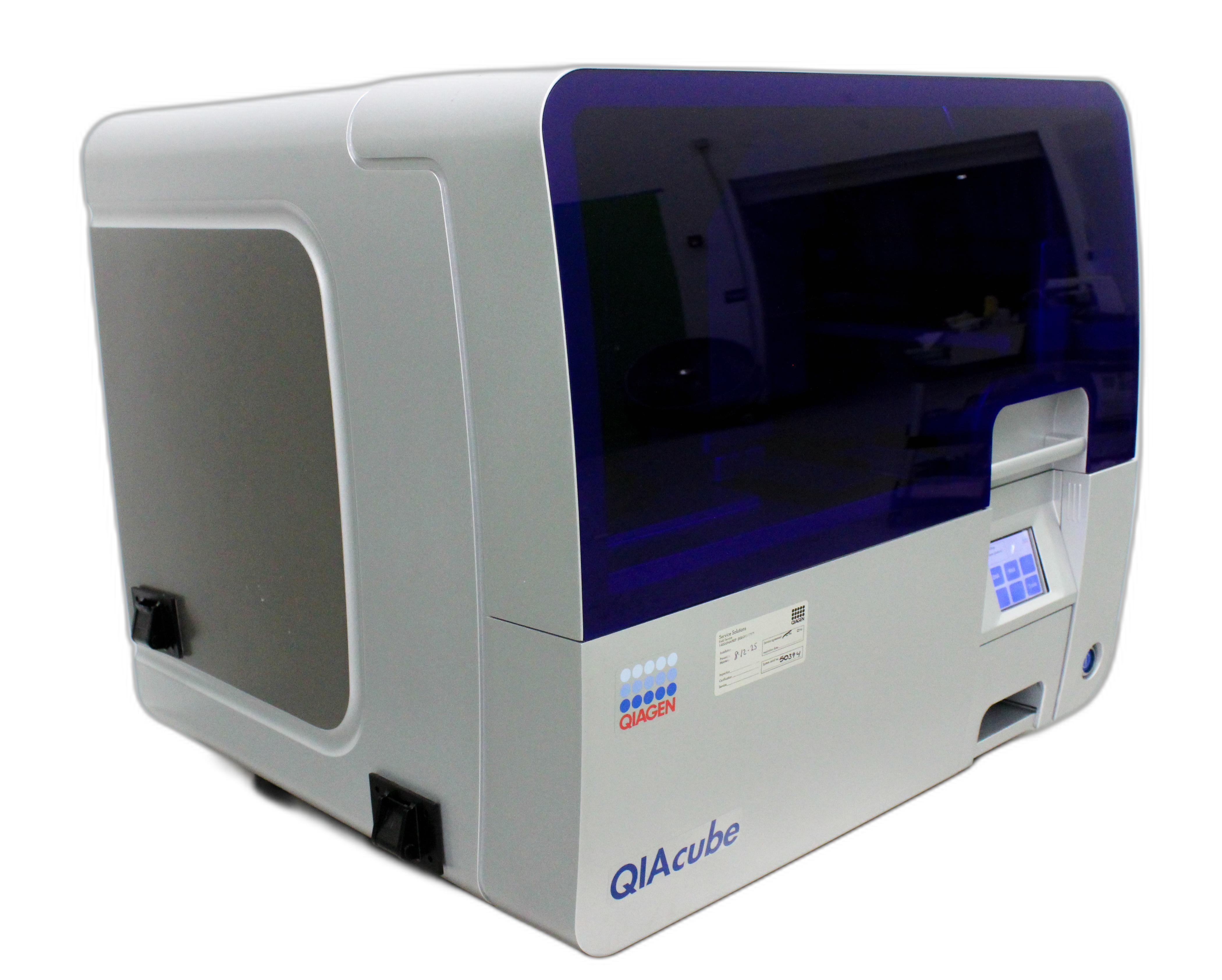Qiagen QIAcube Automated DNA RNA Protein Purification System 12 Samples 10.4in Display