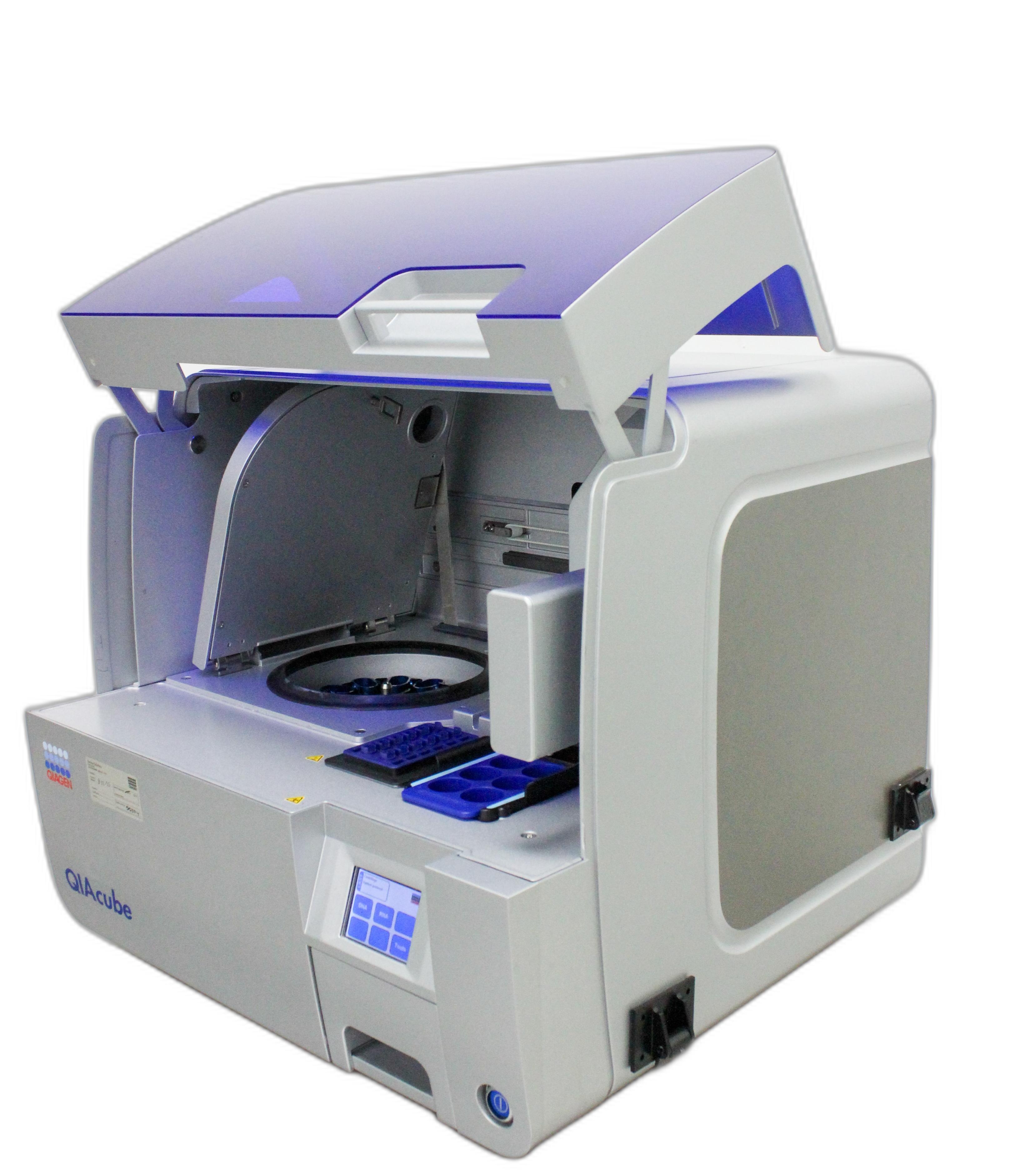 Qiagen QIAcube Automated DNA RNA Protein Purification System 12 Samples 10.4in Display