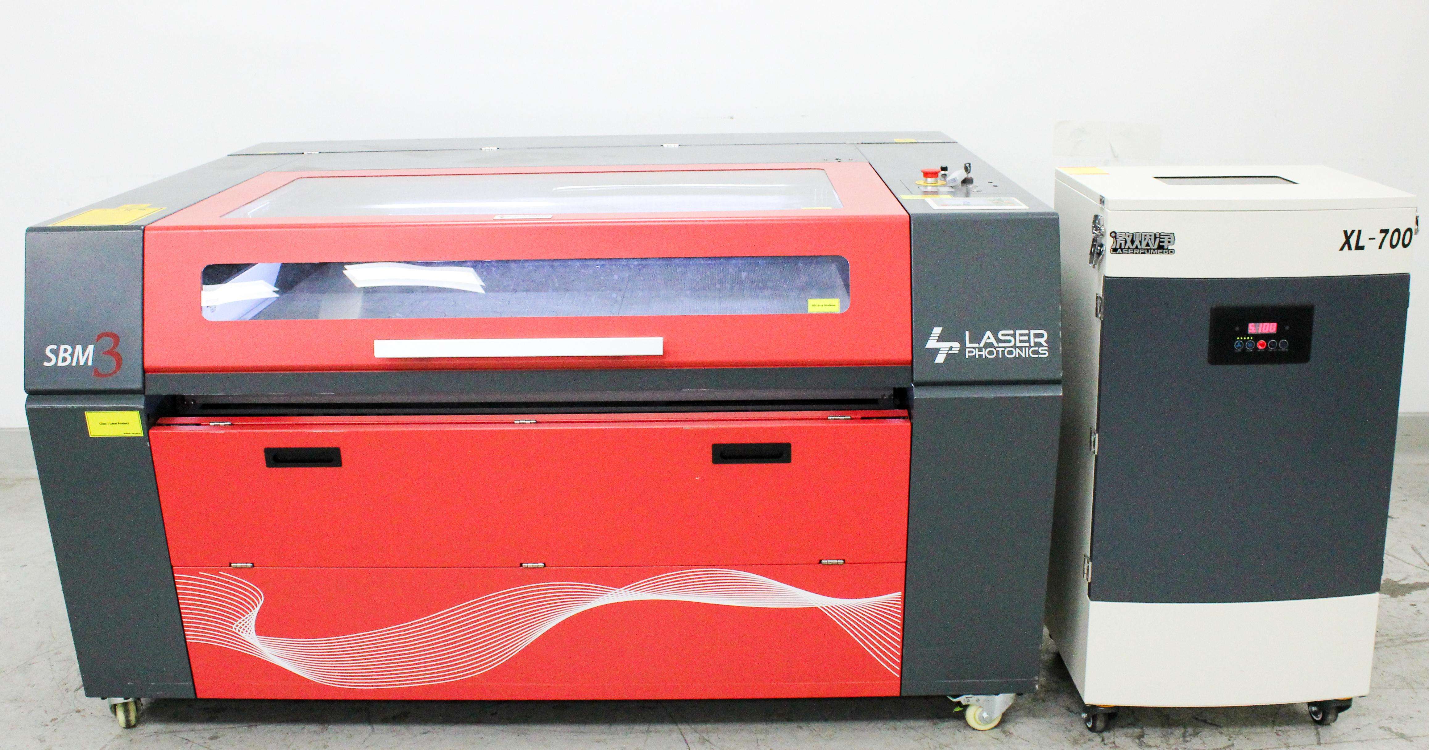 Laser Photonics SBM-3 Laser Cutting Engraving 70W CO2 Air-Cooling Includes XL-700
